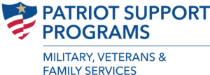 Military, veterans and family service Logo